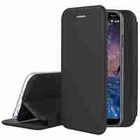 Husa de protectie Vafy compatibila cu Huawei P30 Lite Magnet Book Case Negru