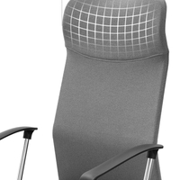 SONGMICS Scaun de birou ergonomic, reglabil pe inaltime, functie balans, maxim 120 kg, 63x63x120 cm, gri