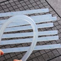 Batoane Adeziv Terminc, Vafy, Pentru Pistol de Lipit, Silicon Transparent, Lipire Calda, Diametru 7 x 150 mm, Transparent
