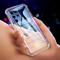 Husa de Protectie, Vafy, Compatibila cu Samsung Galaxy A35 5G, TPU Antisoc, Protectie Colturi, 1.5 mm Transparent
