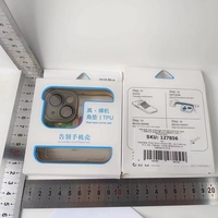 Husa TPU Edgeless Compatibila cu iPhone 15 Pro, Vafy, Protectie pentru Colturi si Camera, Aliaj, Antisoc, Antizgariere, Negru Mat