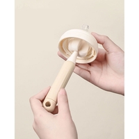 Set 3 Perii de Spalat Biberoane, Vafy, pentru Tetina, Biberon, Pai, Materiale Sigure, fara BPA, Curatare 360°, Roz