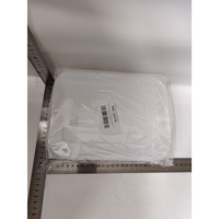 Cutie de depozitare de uz casnic, Flippy, Caserola pentru Frigider, Rezistenta la umiditate, Rezervor Sigilat pentru Depozitare Alimentara, 24.5 x 18.5 x 3.5cm, Alb Transparent