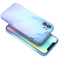Husa protectie Vafy compatibila cu Apple iPhone 12 Pro Max Tpu Ombre, Albastru/Bleu/Mov