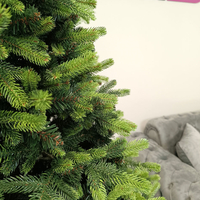 Brad artificial Christmas Deluxe by Sersimo, Carpati cu varfuri verzi, 2D+3D, 250cm