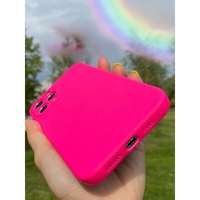 Husa pentru Samsung Galaxy S22 Ultra, Vafy, Liquid Silicone, cu Microfibra pe interior, Protectie Antisoc, Roz