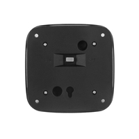 Set 4 Lampi Solare, Flippy, 8 LED-uri, IP65, din ABS+PC, 6-12 h Iluminare, Baterie 1.2 V 600 mAh, Montare pe Perete/Pamant, Lumina Alb Cald, 9 x 9 x 5.5 cm, Gri