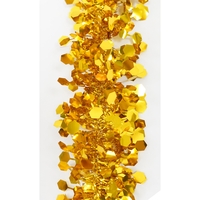 Beteala Craciun, Flippy, galben, marimea: 2 m x 9 cm material:folie PVC, interior/exterior
