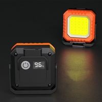 Lanterna Tip Breloc, Vafy, 5 Moduri de Luminat, Incarcare USB Tip C, 5W, Impermeabila IPX5, 500 lm, COB, Portocaliu