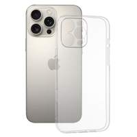 Husa de Protectie, Vafy, pentru Apple iPhone 16 Pro, TPU Protect Plus, cu Dust Plug, Transparent