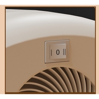 Aeroterma cu Incalzire Ceramica PTC, Vafy, din ABS, Oprire Automata, Protectie Supraincalzire, 700/1200W, 220V, 21 x 16 x 11 cm, Gri