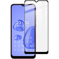 Folie Sticla Securizata Flippy, compatibila cu Samsung A02S, Negru