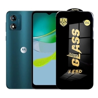 Folie de Protectie pentru Motorola Moto E13, Vafy, Sticla Securizata ESD, Margini Negre, Rezistenta la Zgirieturi, Antistatica, 0.35 mm, Transparenta