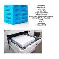 Hartie Copiator A4 Mutual Trust, Flippy, 80 g/mp, 5 topuri x 500 coli/top (2500 coli), 210 x 297 mm, Hartie Multifunctionala pentru Imprimanta si
