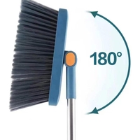 Set Matura si Faras cu Coada Flippy, cu Dinti de Pieptene pentru Curatare Matura, rotativ, pliabil, detasabil, Otel inoxidabil si Polipropilena