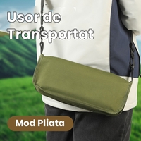 Scaun Taburet Pliabil pentru Camping, Vafy, pentru Adulti, Scaun Portabil, Pescuit, din Panza Oxford si Cadru Metalic, Mic 26 x 24 x 24 cm, Verde