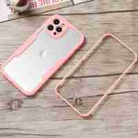 Husa Max Defence pentru Samsung Galaxy S22 Plus, Bumper Roz, Fata Dubla Transparenta, Protectie Antisoc Full 360 ( fata, spate, margini ), Vafy