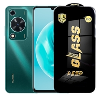 Folie de Sticla pentru Huawei Nova Y72, Vafy, Sticla Securizata ESD Antistatica, Super-X Privacy OG, cu Margini Negre, Rezistenta la Zgirieturi, 0.35 mm, Transparenta