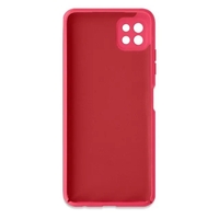 Husa protectie Vafy pentru Samsung A22 5G Liquid Silicone Roz Fuchsia/Roz