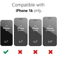 Husa de Protectie Matte TPU, Vafy, pentru Apple iPhone 16, Protectie Camera, Antisoc, Antizgariere, Antialunecare, Acoperire Completa, Roz