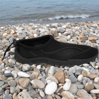 Pantofi apa unisex, material respirabil, talpa EVA antiderapanta, negru, marimea 44
