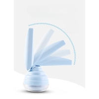 Aparat Pentru Curatat Scame, Par Si Praf, Vafy, Trimmer pentru Diferite Tipuri De Material, Cu Lame Din Otel Inoxidabil, Maner Flexibil, Incarcare Prin USB, 13x8 cm, Albastru