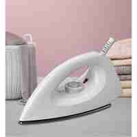 Fier de Calcat Royal, Flippy, 1000W, Fier de Calcat pentru Calatorii, Talpa Ceramica, 24.5x10.5x11.7 cm, Alb