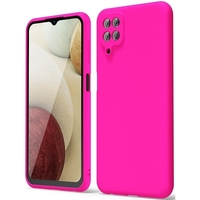 Husa de Protectie, Vafy, pentru Samsung Galaxy S20 Plus, din Silicon Lichid, Fucsia