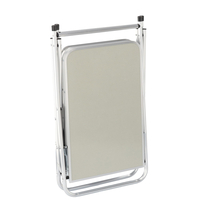 Bucatarie de camping pliabila cu 3 blaturi, cadru aluminiu, portabila pentru exterior, 175x40x111 cm