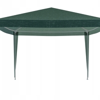 Acoperis pavilion 300x300 cm, PE 100g/mp impermeabil, cu prindere velcro, verde