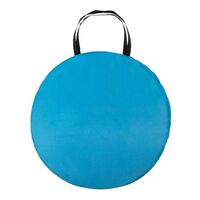 Cort plaja si picnic semi-deschis Sersimo, protectie UV, 150x90x90cm, albastru negru