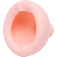 Dispozitiv Terapeutic Sputa, Vafy, Cupa pentru Terapie Toracica, Dispozitiv de Eructare, pentru Sugari si Copii, 7.5 x 6 cm, din Silicon, Roz