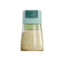 Dozator Condimente, Vafy, din Stilca, 180 ml, Rezistenta la Umidiate, 11.3 x 6.4 cm, Masura 5g, Verde