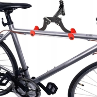 Suport biciclete pliabil pentru perete, metal, 45x36x20 cm