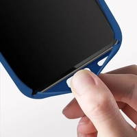 Husa protectie Vafy pentru Samsung A53 5G Liquid Silicone Albastru Inchis