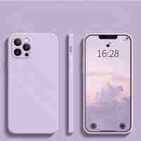 Husa protectie Vafy compatibila cu Samsung A20E Liquid Silicone Case Mov