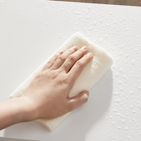 VASAGLE Dulap lavoar baie, cu 2 usi si un compartiment deschis cu rafturi reglabile, 90x30x60cm, alb