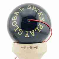 Kendama X Originala ROYAL SPIKE, Profesionala, Flippy, Cupe Mari KING SIZE V3, Super Sticky, Gaura in Baza, Rulment Metalic, din lemn 18 cm, Ata 62/65 cm, Inel Rosu