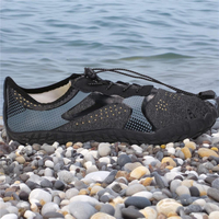 Pantofi plaja si apa, talpa cauciuc antiderapanta, material respirabil, negru, marimea 41