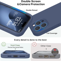 Husa de Protectie Matte TPU, Vafy, pentru Realme 11 Pro, Protectie Camera, Antisoc, Antizgariere, Antialunecare, Acoperire Completa, Albastru