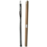 Bara Telescopica Multifunctionala, Flippy, din Otel Inoxidabil, Utilizare Universala, Retractabila 107 - 195 cm, Fara Perforare Perete, Negru
