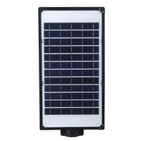 Lampa solara stradala Flippy, senzor de miscare si lumina, 96 LED-uri, IP65, ABS, 5AH, 100W, temperatura culoare 6500K, 37.8x18.8x5 cm, autonomie 10-12 ore, negru