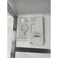Husa de protectie Vafy compatibila cu Apple iPhone 15, MagSafe Blister, gaura mare camera, transparenta
