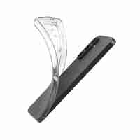 Husa Telefon, Vafy, Compatibila Samsung Galaxy A15/A15 5G, Protect Plus TPU, 0.8-0.9 mm, Transparent