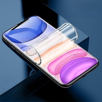 Folie de Protectie, Vafy, pentru iPhone 15, Flexible Hidrogel Ultra HD, Full Cover, Reparare Automata, Transparent