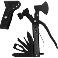Kit Supravietuire Multifunctional Vafy, Instrumente Profesionale, Sub Forma de Trusa, pentru Camping, Drumetii si Aventuri in Aer Liber, Albastru