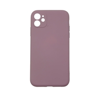 Husa protectie Vafy compatibila cu Apple iPhone 11 Pro Max Liquid Silicone Case Mov