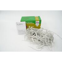 Instalatie de Craciun, Flippy®, Tip Turturi, Sectiune 5 m, 143 LED-uri, 8 Jocuri de Lumini, Fir Alb, Lumina RB-RG, IP44, Interconectabila