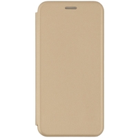 Husa de protectie Vafy compatibila cu Samsung Galaxy S21 5G Magnet Book Case Auriu