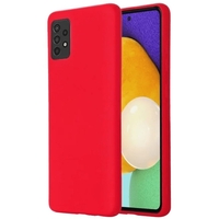 Husa de Protectie, Vafy, pentru Samsung Galaxy A52, din Silicon Lichid, Rosu